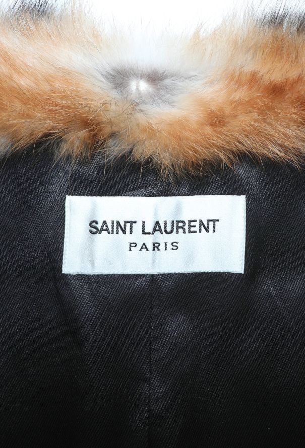 Saint Laurent Resort 2021 Ombré Fox Coat - 7