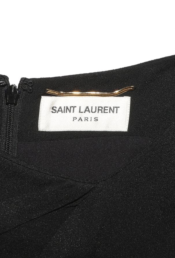 Saint Laurent 2015 Asymmetrical Train Dress - 6