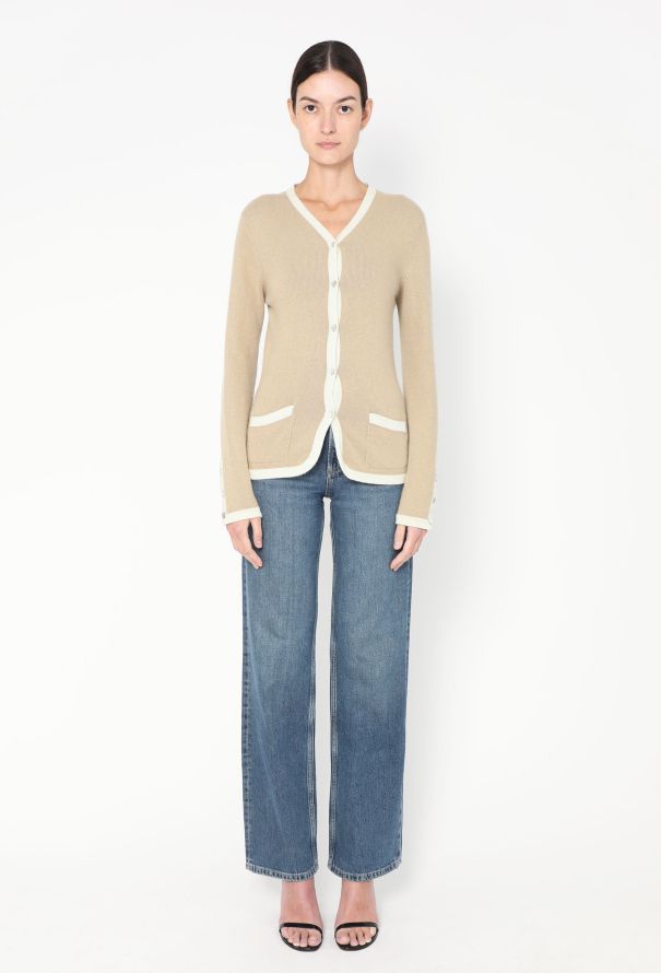 Chanel Cashmere Cardigan Set - 4