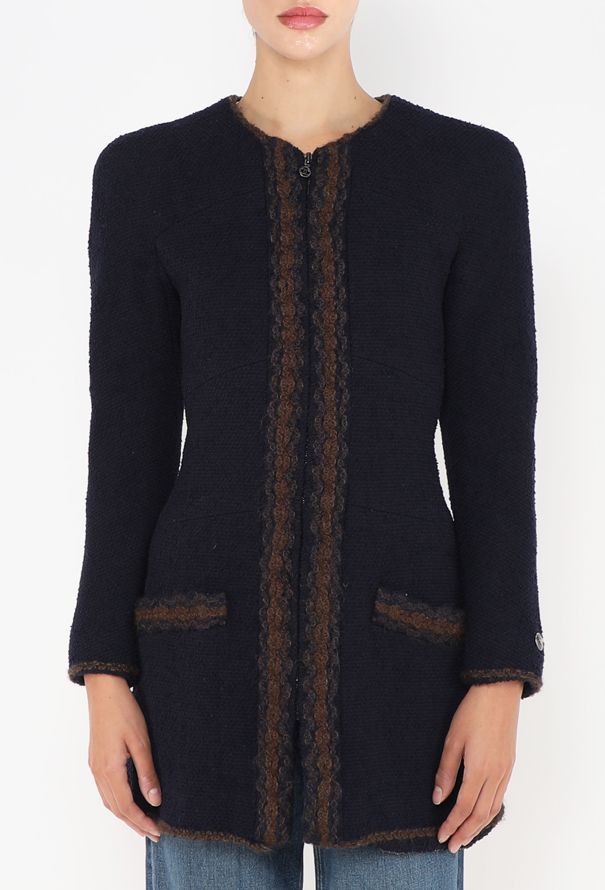 Chanel RARE F/W 1997 Bouclé Braided Jacket - 1