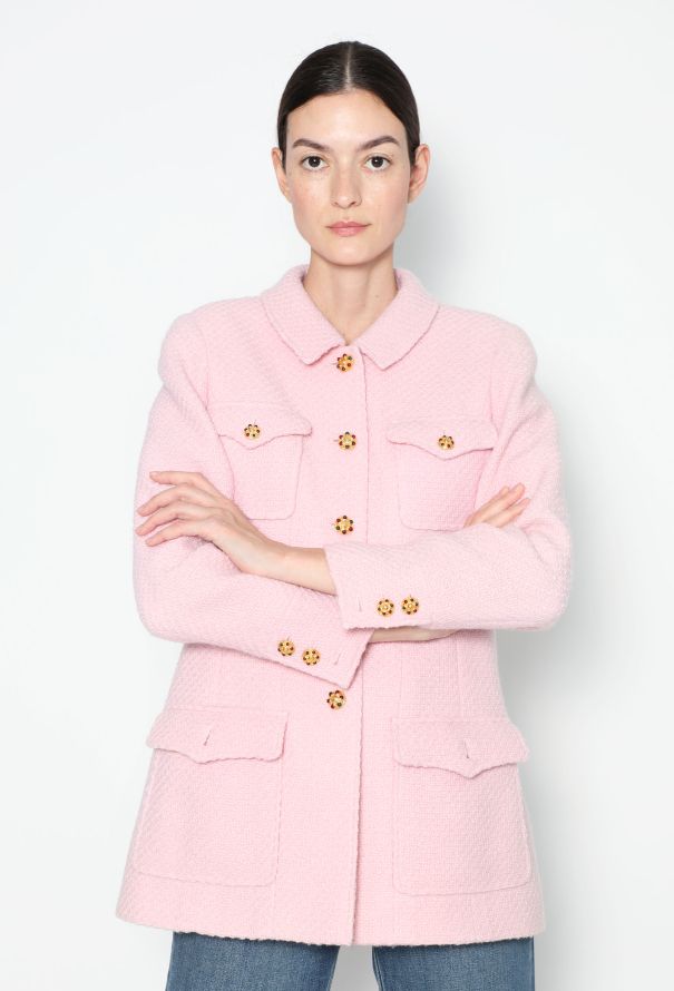 Chanel COLLECTOR F/W 1996 Gripoix Tweed Jacket - 1