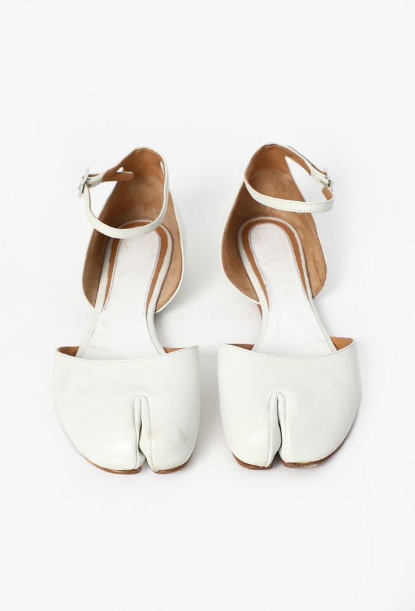 Maison Margiela Leather Tabi Flats - 2