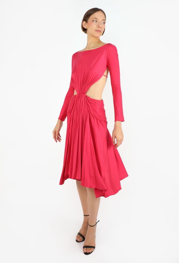 Gianni Versace Open-Back Draped Dress, 2001 - 3