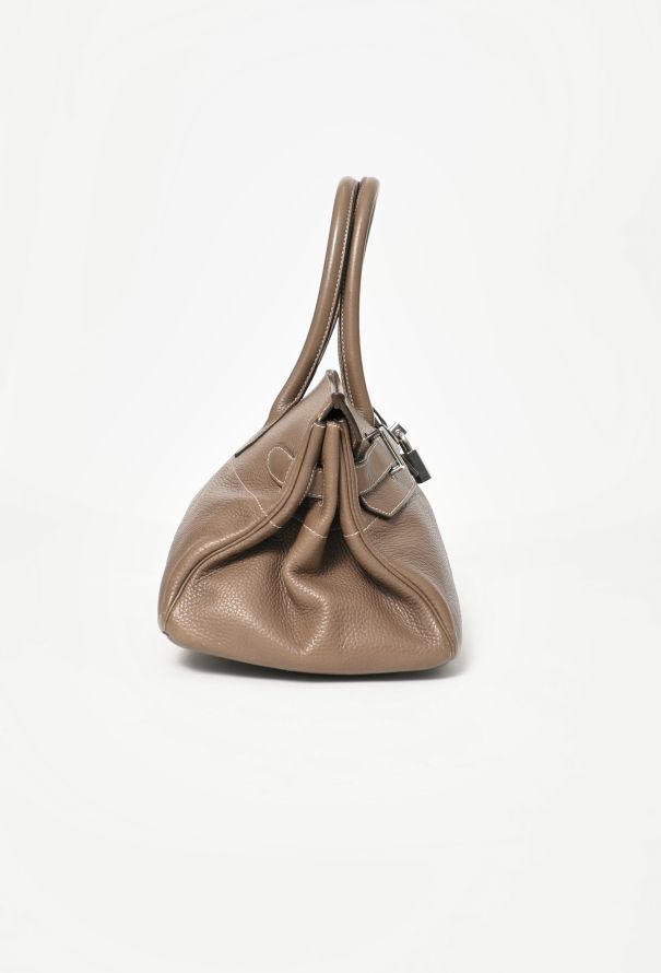 Hermès RARE JPG Étoupe Clémence Shoulder Birkin 42 - 4