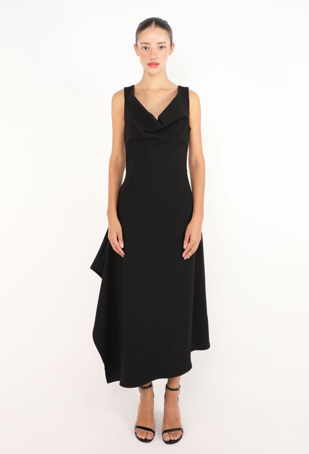 Bottega Veneta Asymmetrical Cowl Dress, 2023 - 1