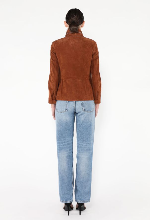 Loro Piana Mini Suede Traveller Jacket - 4