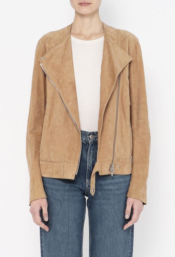 Maison Margiela Suede Biker Jacket - 1