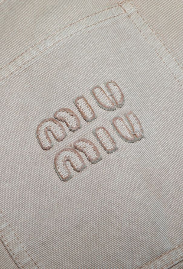 Miu Miu 2024 Cargo Logo Shorts - 6