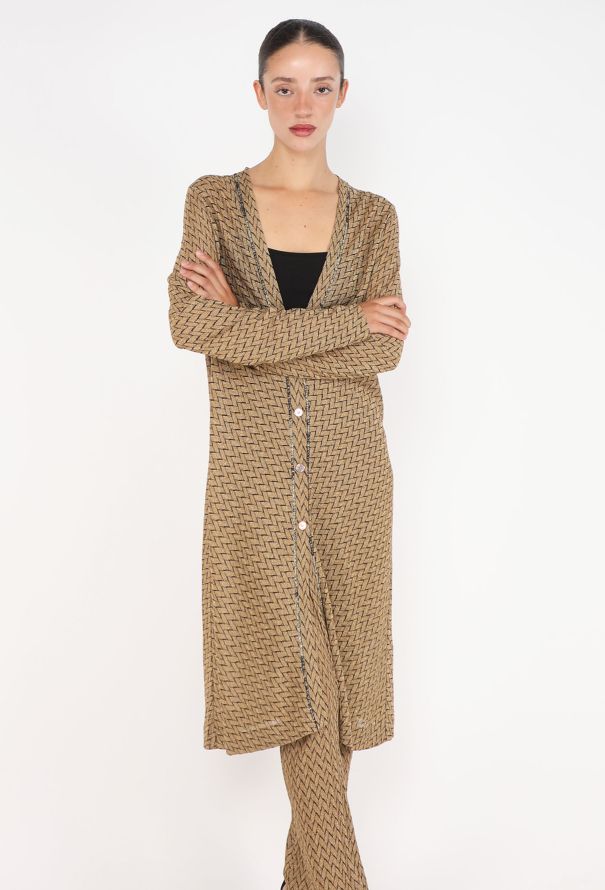 Missoni Chevron Lamé Tunic Ensemble - 5