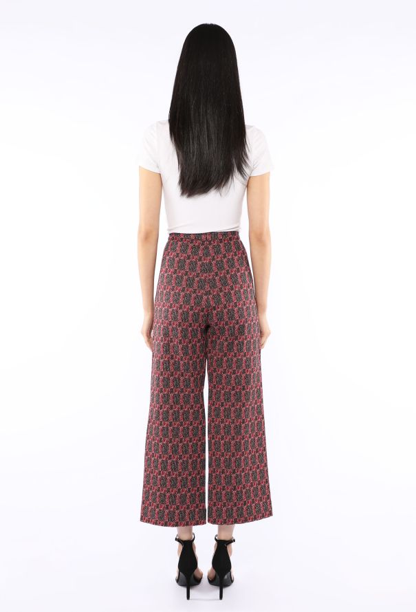 Céline Jacquard Knit Pants - 4