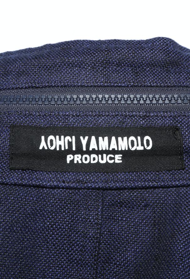 Yohji Yamamoto 2017 Oversized Linen Parka - 8