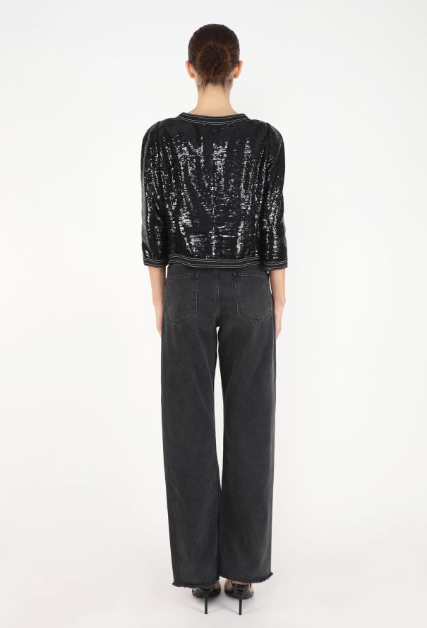 Chanel Resort 2013 Sequin Cropped Jacket - 6