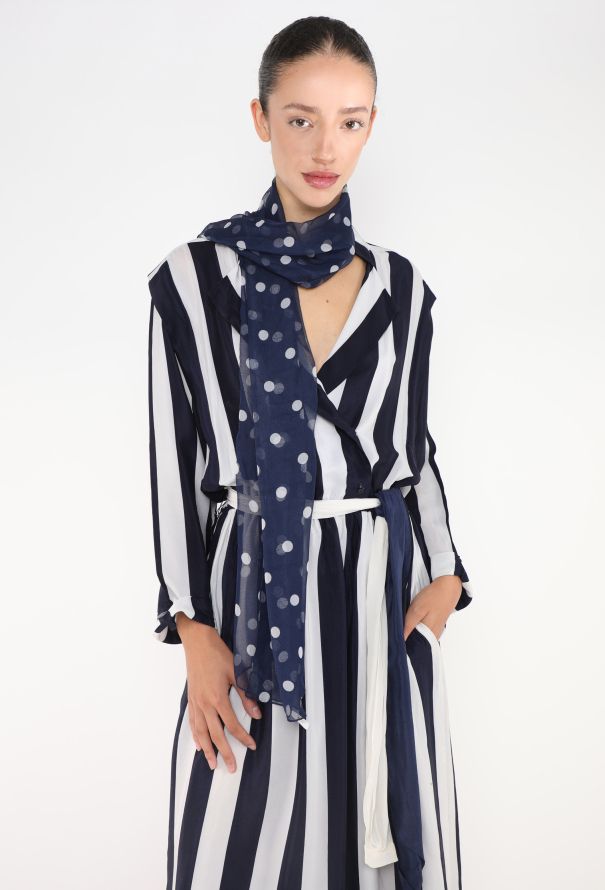 Louis Féraud Belted Silk Dress - 4