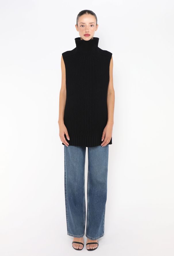 Céline F/W 2010 Ribbed Tunic Sweater - 3