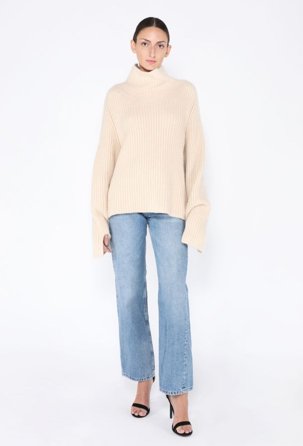Khaite 2023 Genoa Cashmere Turtleneck Sweater - 3