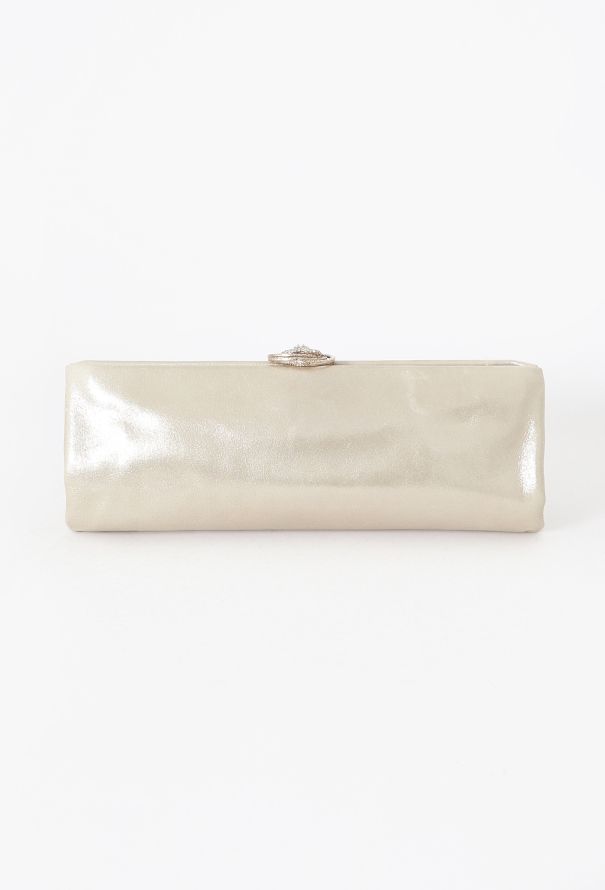 Chanel Gold Camélia Evening Clutch - 1