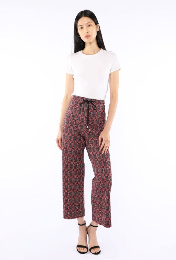 Céline Jacquard Knit Pants - 2