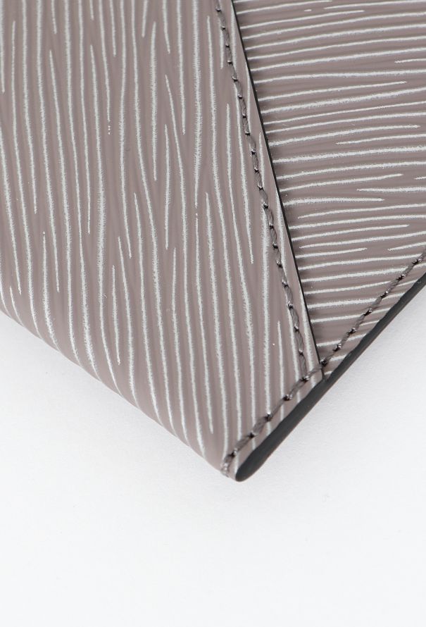 Louis Vuitton Matte Grey Epi Envelope Pouch - 10 Louis Vuitton Matte Grey Epi Envelope Pouch - 10