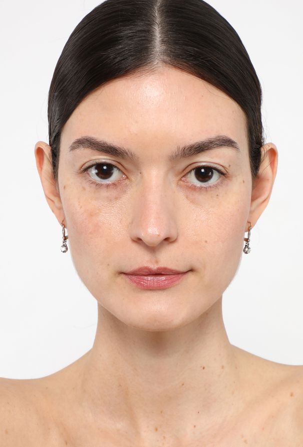 Vintage Fine Jewelry 18k Yellow Gold & Diamond Dormeuses - 4 Vintage Fine Jewelry 18k Yellow Gold & Diamond Dormeuses - 4