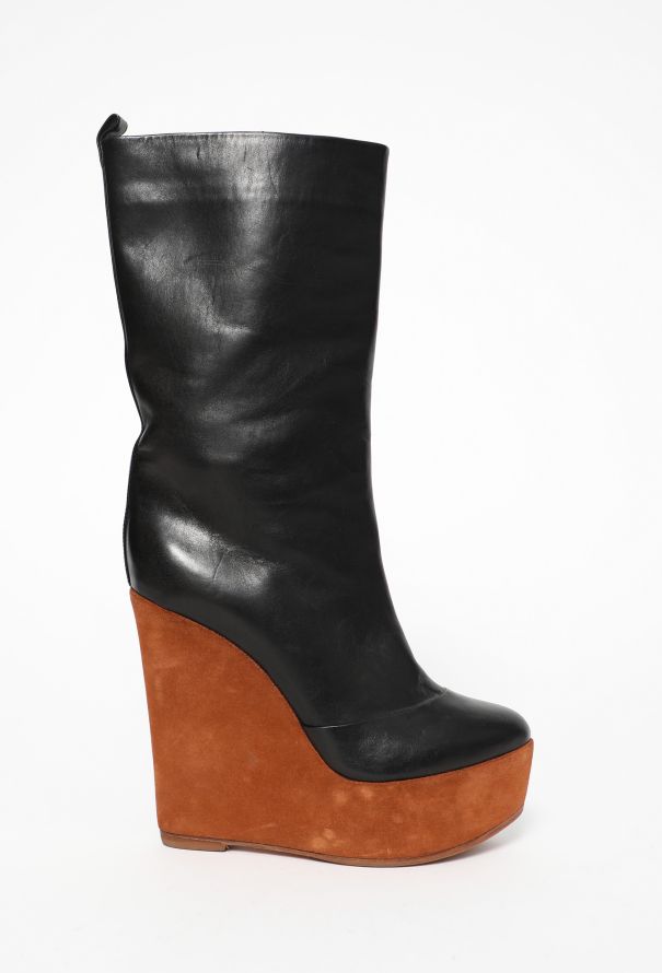 Celine wedge boots clearance