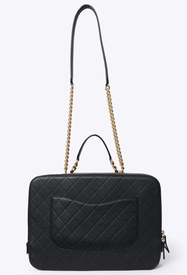 Chanel Caviar Quilted Large Business Briefcase - 5