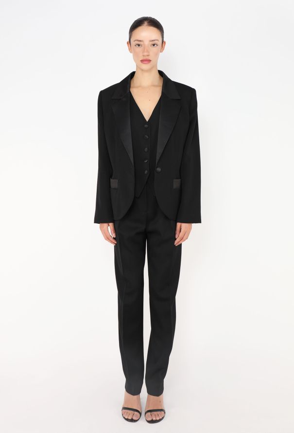 Saint Laurent 1996 x La Redoute 3-piece Smoking Suit - 6