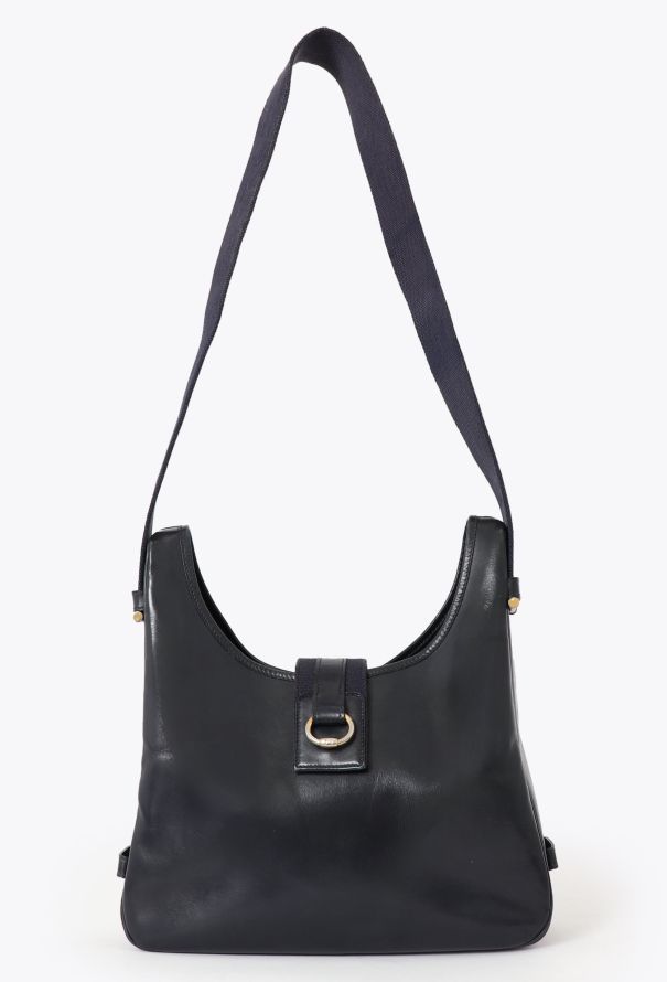 Hermès '70s Tsako Marine Box Bag - 1