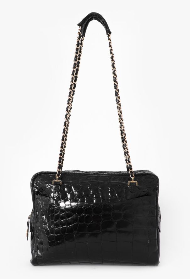Chanel '90s Alligator Maxi Camera Bag - 5 Chanel '90s Alligator Maxi Camera Bag - 5