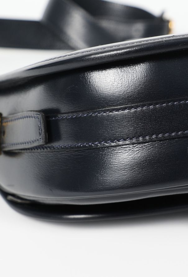 Hermès '90s Navy Box Balle de Golf Bag - 9