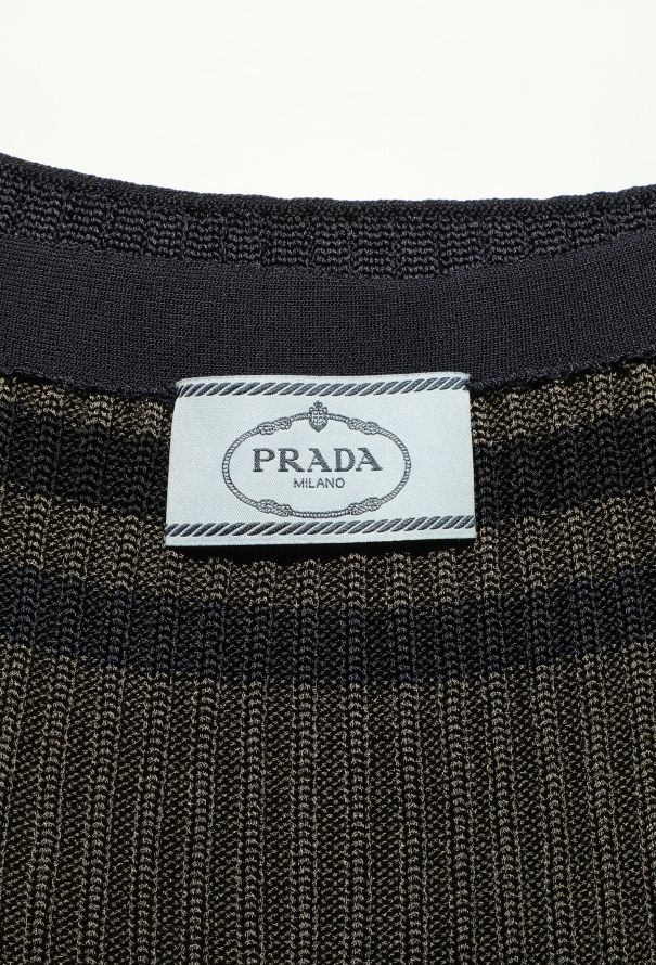 Prada S/S 2014 Ribbed Knit Skirt - 6 Prada S/S 2014 Ribbed Knit Skirt - 6