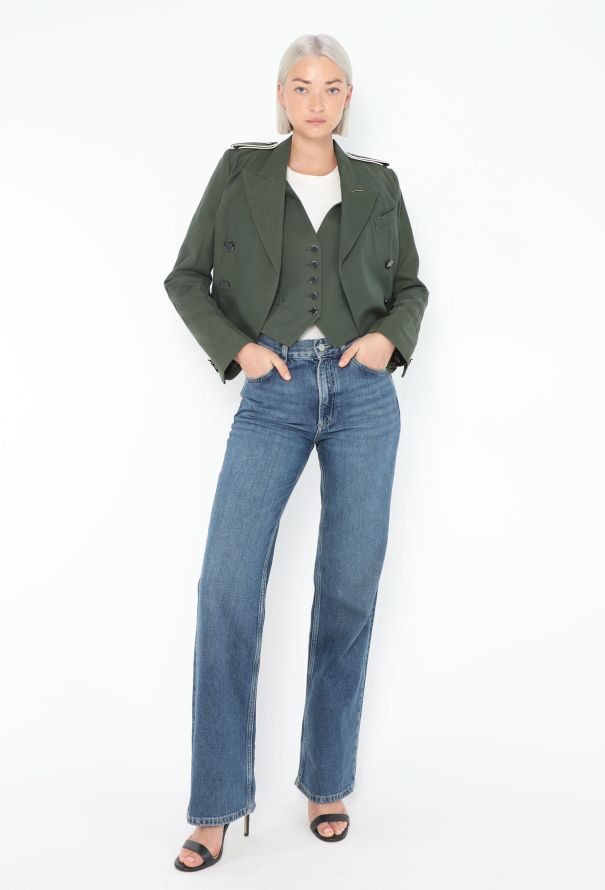 Sacai S/S 2015 Layered Military Jacket - 4