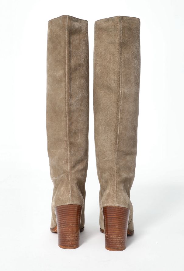 Céline Pre-Fall 2016 Suede Boots - 5 Céline Pre-Fall 2016 Suede Boots - 5