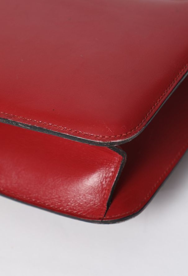 Hermès '80s Toile & Box Shoulder Bag - 10