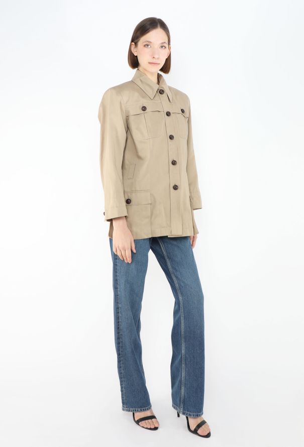 Saint Laurent Late '70s Tailored Safari Jacket - 4