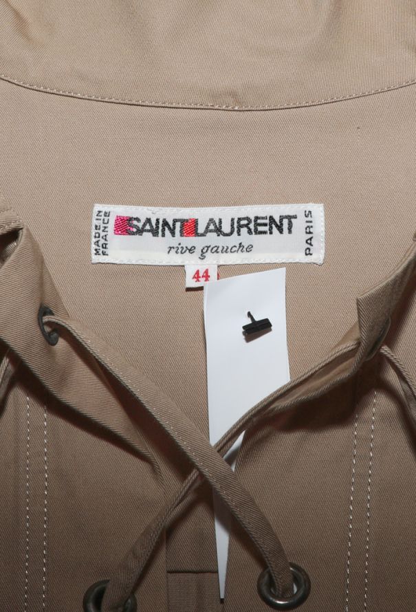 Saint Laurent Saharan Lace-Up Tunic,  1969 - 10