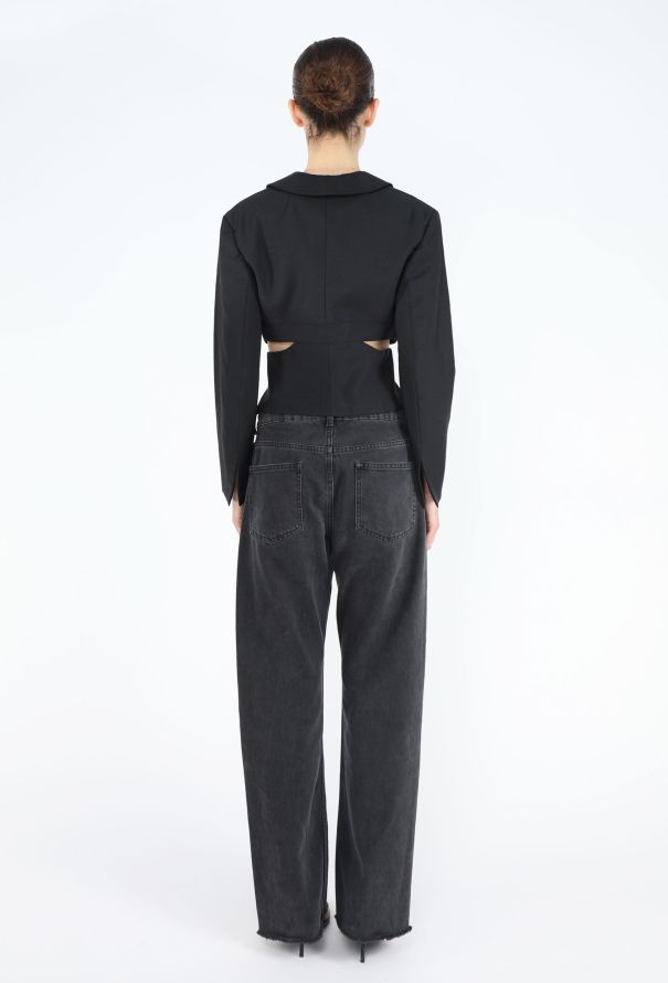 Dior Raf Simons S/S 2014 Cut-out Blazer - 5