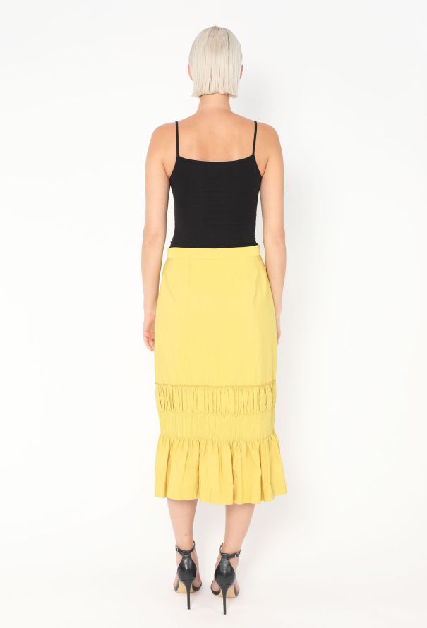 Dries Van Noten S/S 2017 Fluted Linen Skirt - 5 Dries Van Noten S/S 2017 Fluted Linen Skirt - 5