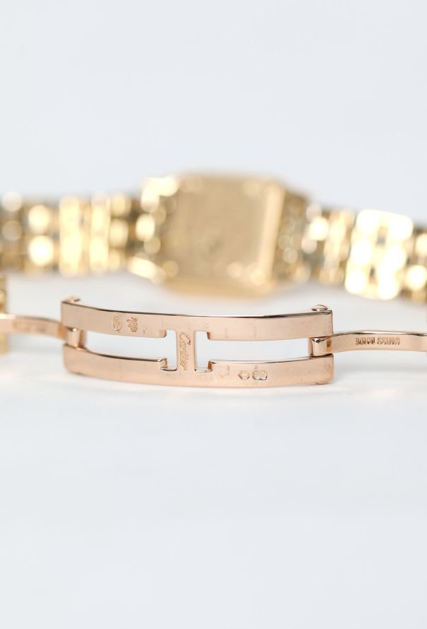 Cartier RARE Vintage 18K Yellow Gold Mini Panthère Watch - 8