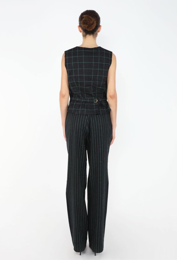 Chloé F/W 1998 Checkered 3-piece Suit - 8