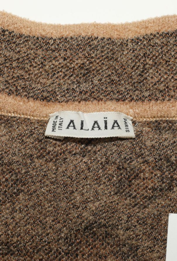 Alaïa RARE F/W 1991 Oversized Leopard Sweater - 7 Alaïa RARE F/W 1991 Oversized Leopard Sweater - 7