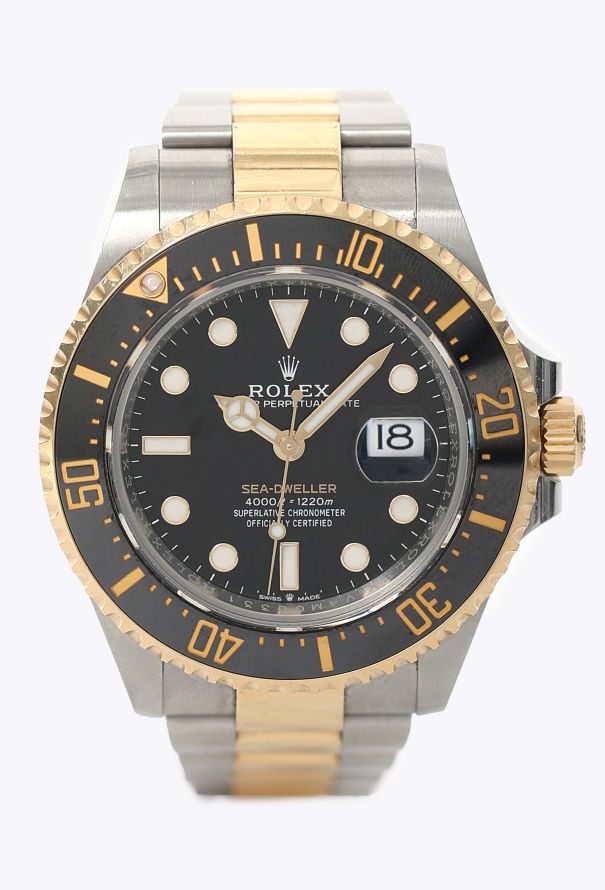 Rolex 2023 Oyster Perpetual Sea-Dweller Stainless Steel & Yellow Gold Watch - 4