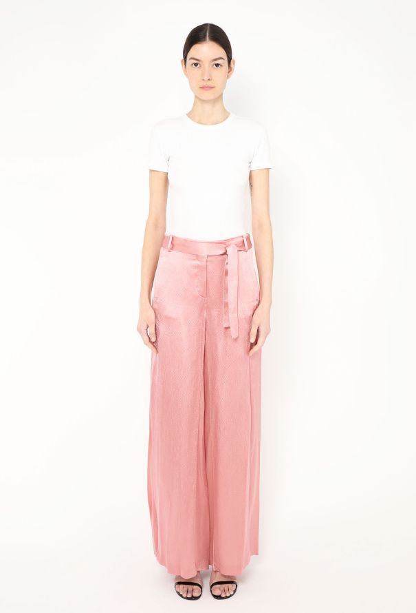 Valentino S/S 2017 Belted Charmeuse Ensemble - 3