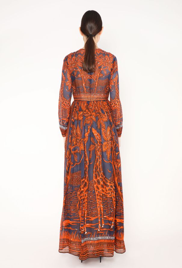 Valentino S/S 2016 Printed Maxi Dress - 5 Valentino S/S 2016 Printed Maxi Dress - 5