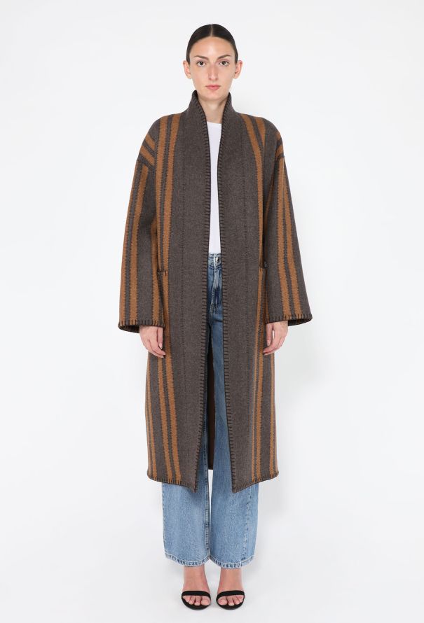 Loro Piana Cashmere Kirk Belted Coat, 2024 - 5