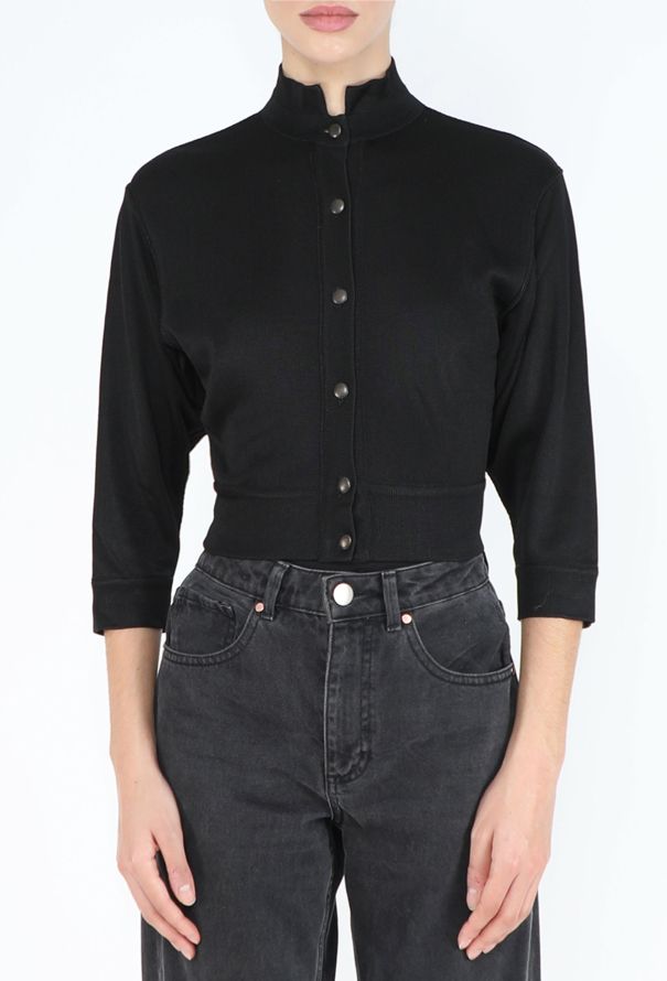 Alaïa S/S 1986 Jersey Cardigan - 1