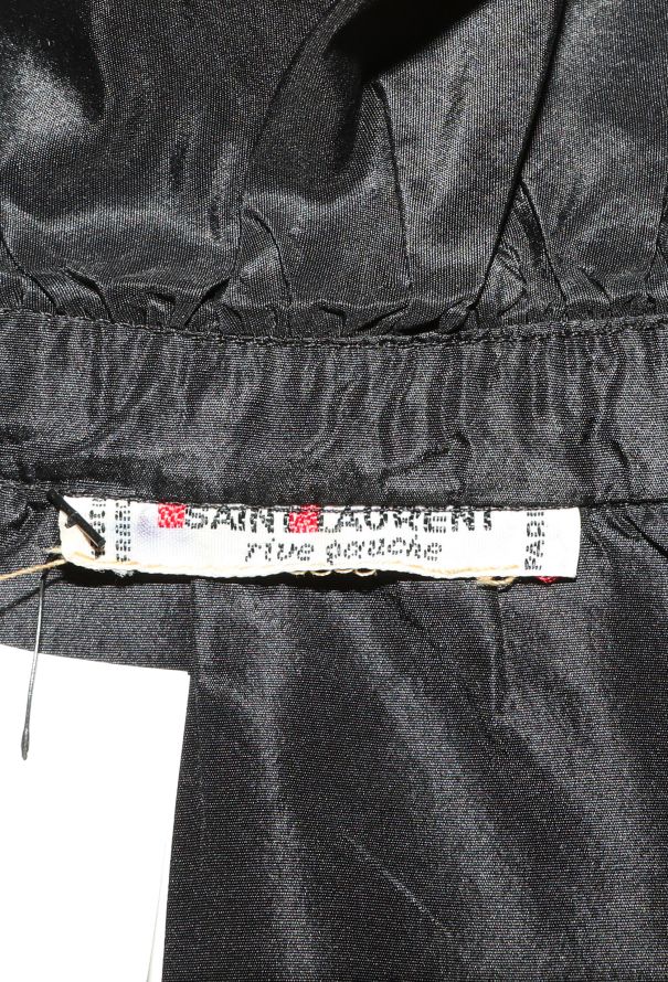 Saint Laurent Collector 1982 Tiered Jabot Ensemble - 5