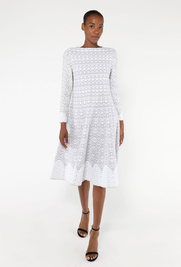 Alaïa S/S 2016 Graphic Skater Dress - 5