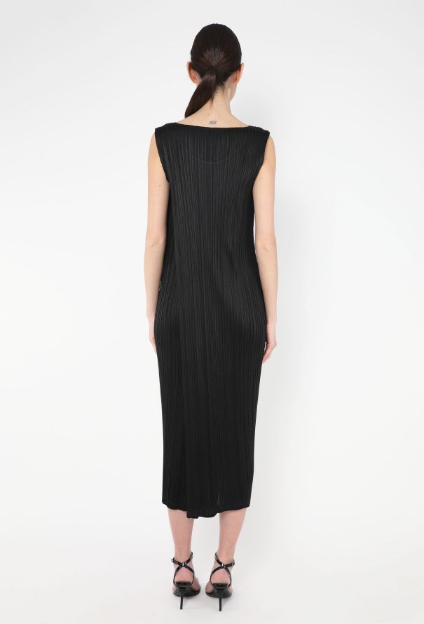 Issey Miyake Pleats Please Cape Maxi Dress - 4 Issey Miyake Pleats Please Cape Maxi Dress - 4
