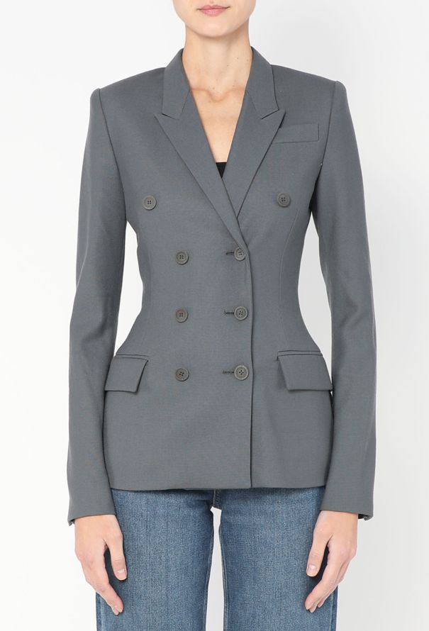 Balenciaga Le Dix Notched Hourglass Blazer - 1
