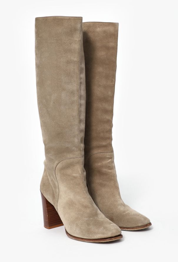 Céline Pre-Fall 2016 Suede Boots - 3 Céline Pre-Fall 2016 Suede Boots - 3